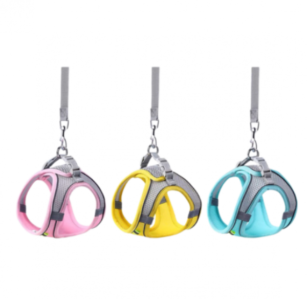 페오펫몰,[위드어스] 소프트 매쉬 경량 하네스 세트 S [최저가]