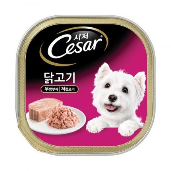 페오펫몰,[멤버십 비밀가격] [시저] 시저캔 100g x 24개 [반려동물]