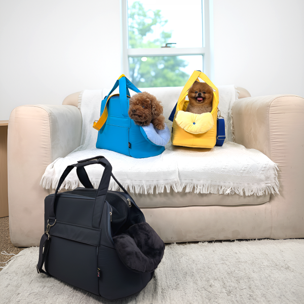 페오펫몰,[스윗테일][꽃길특가] 핸드메이드 강아지이동가방 비비드토이백 [반려동물]