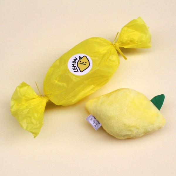 페오펫몰,레몬 장난감 (캣닢마따따비&삑삑이)