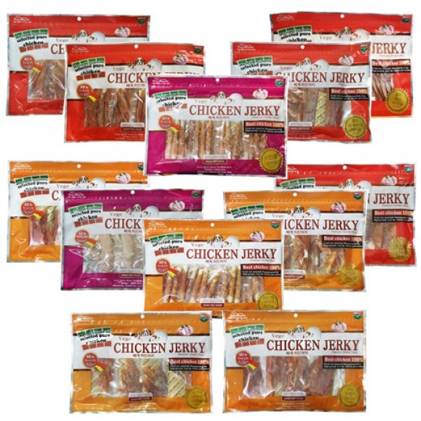베게300g 간식 치킨12종