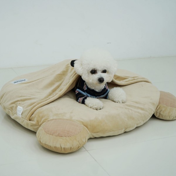 페오펫몰,레드퍼피 몰랑몰랑 곰돌이 쿠션