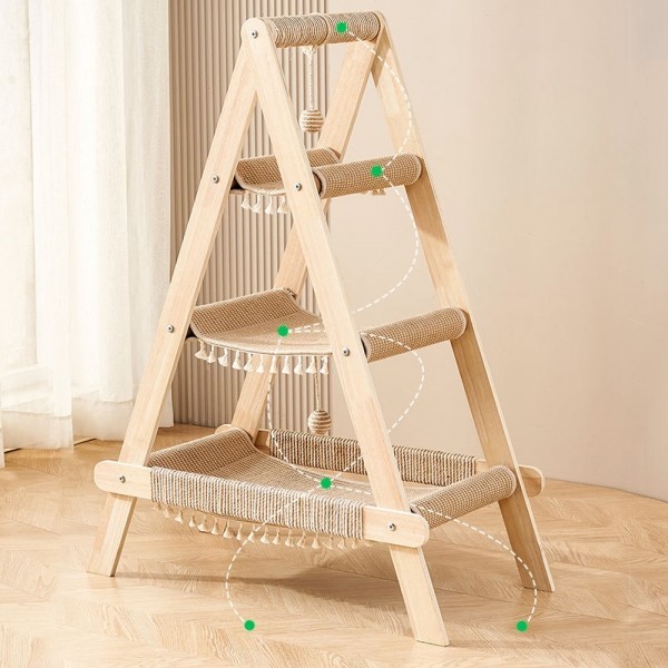 페오펫몰,레드퍼피 네코야 르베리 스크래쳐 캣타워 고양이하우스 고양이집 캣타워 애견하우스 고양이