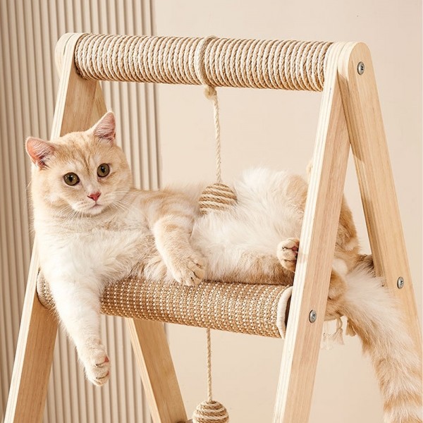 페오펫몰,레드퍼피 네코야 르베리 스크래쳐 캣타워 고양이하우스 고양이집 캣타워 애견하우스 고양이