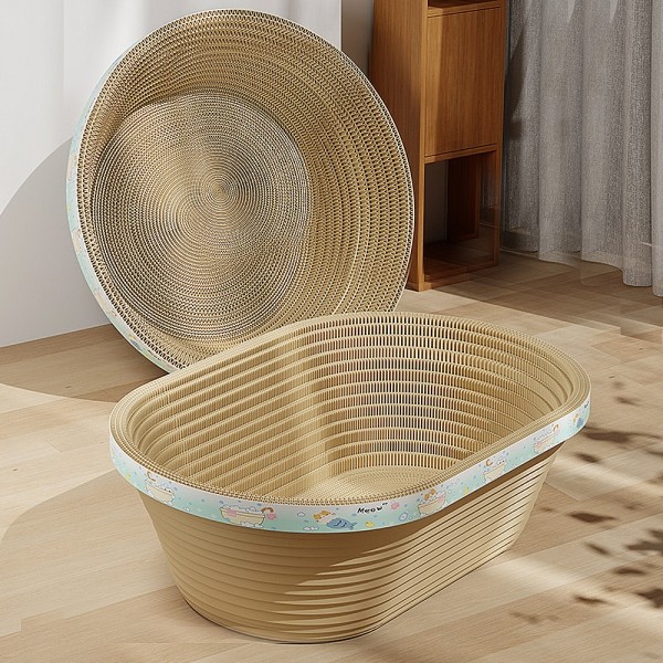 페오펫몰,레드퍼피 네코야 그랜드 스크래쳐 고양이하우스 고양이스크래쳐 손톱관리 스크래쳐 대형스크래쳐 고양이용품