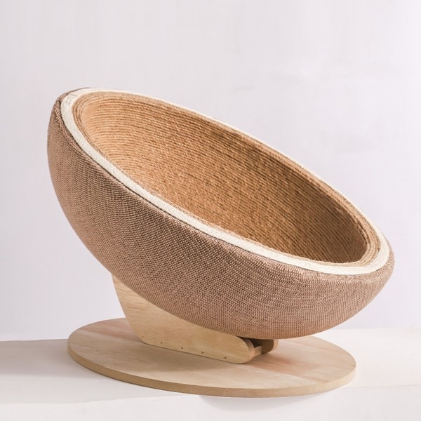 페오펫몰,레드퍼피 네코야 반에그 스크래쳐 고양이하우스 고양이스크래쳐 손톱관리 스크래쳐 대형스크래쳐 고양이용품