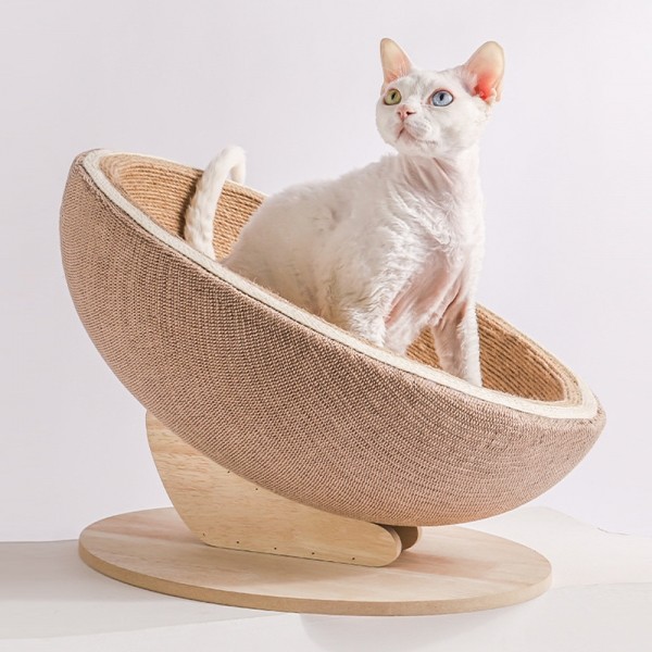 페오펫몰,레드퍼피 네코야 반에그 스크래쳐 고양이하우스 고양이스크래쳐 손톱관리 스크래쳐 대형스크래쳐 고양이용품