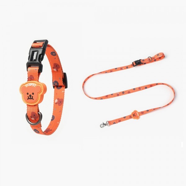 페오펫몰,레드퍼피 콘포목줄세트[리드줄포함] 목줄 강아지산책 리드줄 강아지리드줄 강아지목줄 애견리드줄 애견목줄