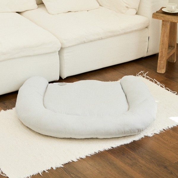 페오펫몰,레드퍼피 멜포니쿠션 강아지방석 강아지침대 애견침대 여름방석 침대 시원한 유모차방석