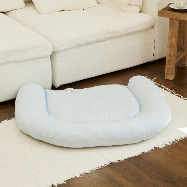 페오펫몰,레드퍼피 멜포니쿠션 강아지방석 강아지침대 애견침대 여름방석 침대 시원한 유모차방석