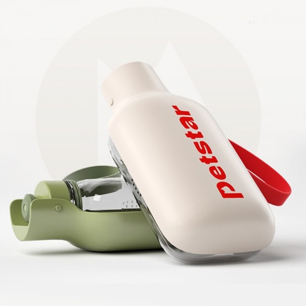 페오펫몰,레드퍼피 캠퍼 휴대용 물병 강아지산책 물통 휴대용 휴대용물병