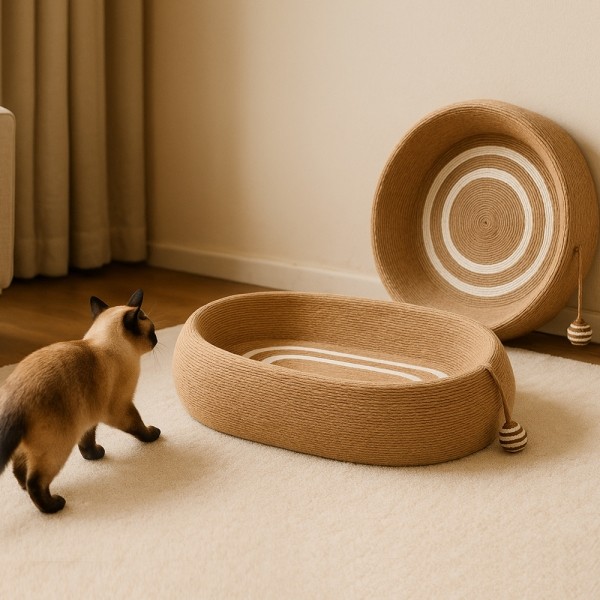 페오펫몰,레드퍼피 네코야 프리미엄 필리스 스크래쳐 고양이하우스 고양이스크래쳐 손톱관리 스크래쳐 대형스크래쳐 고양이용품