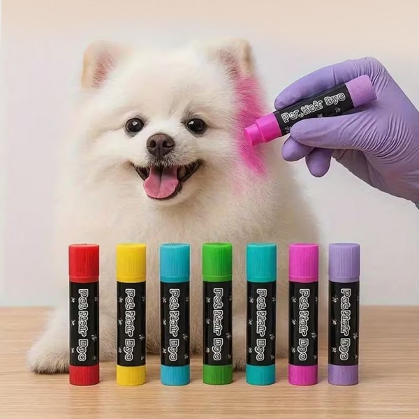 페오펫몰,레드퍼피 미숑 반려동물 염색스틱 미용 염색 털관리