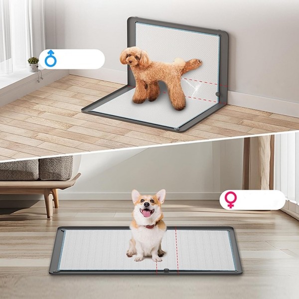 페오펫몰,레드퍼피 접이식 실리콘 배변매트 강아지 오줌 쉬 위생 청소 배변패드
