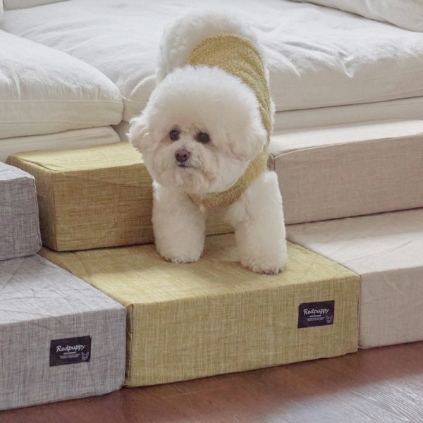 페오펫몰,레드퍼피 샤크렌 멀티펫스텝 강아지계단 애견계단 펫스텝 계단 강아지펫스텝 애견펫스텝 방석