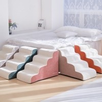 레드퍼피 원마일펫스텝-4단 강아지계단 애견계단 펫스텝 계단 강아지펫스텝 애견펫스텝 방석