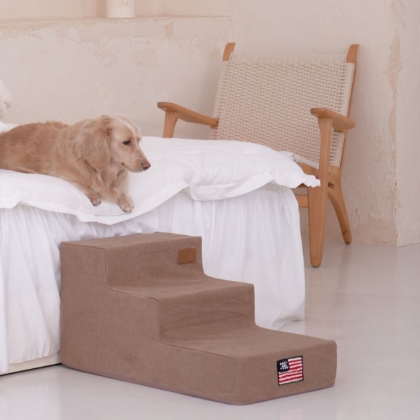 페오펫몰,레드퍼피 로젠느 펫스텝 강아지계단 애견계단 펫스텝 계단 강아지펫스텝 애견펫스텝 방석