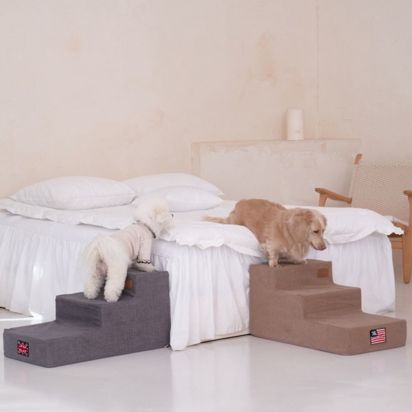 페오펫몰,레드퍼피 로젠느 펫스텝 강아지계단 애견계단 펫스텝 계단 강아지펫스텝 애견펫스텝 방석