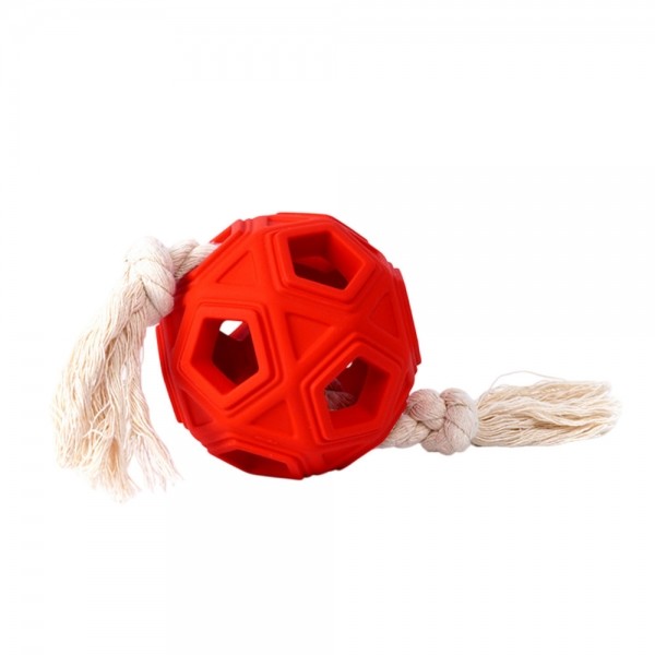 페오펫몰,레드퍼피 펜타곤 터그놀이공 간식볼 장난감 노즈워크 삑삑이 애견훈련 공