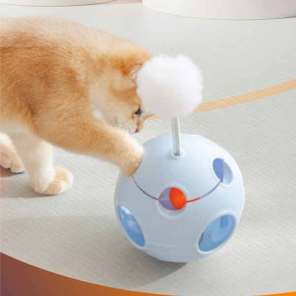 페오펫몰,레드퍼피 곤충잡기 오뚝이 장난감(색상랜덤)  간식볼 장난감 노즈워크 삑삑이 애견훈련 공