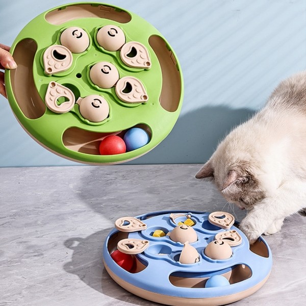 페오펫몰,레드퍼피 핑팡 노즈워크 장난감(색상랜덤)  간식볼 장난감 노즈워크 삑삑이 애견훈련 공