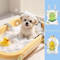 레드퍼피 욕조 목욕쿠션 미용 강아지미용용품 테이블 책상 털관리