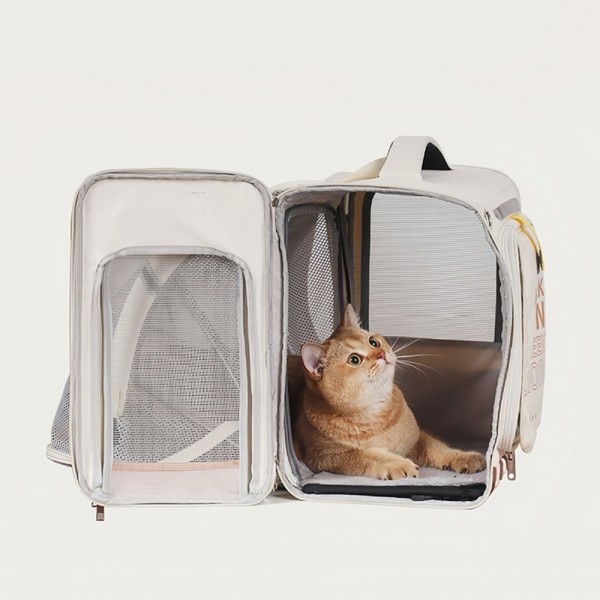 페오펫몰,레드퍼피 라이온 확장형 백팩 애견이동가방 고양이가방 강아지가방 이동장 가방