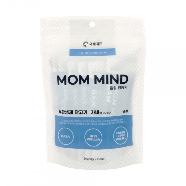 페오펫몰,[댕썸머특가] 국내제작 부드러운 강아지 영양간식 분리불안 관절 케어 국개대표 맘맘영양밤 닭고기, 가바, 보스웰리아, 초록입홍합