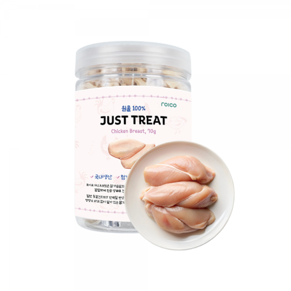 페오펫몰,로이코 저스트트릿 강아지 고양이 동결건조 간식 트릿 원물 100% HACCP 인증 (소간, 닭가슴살, 참치, 연어, 북어) 33% 할인 [최저가]