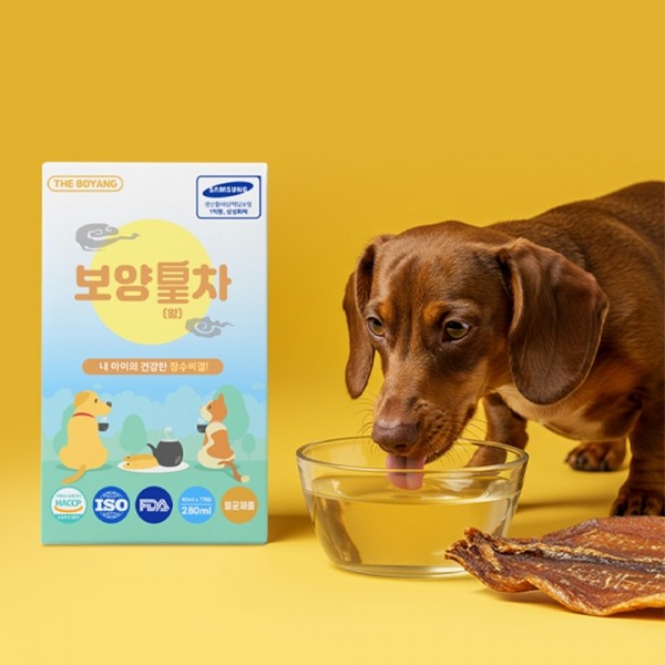 페오펫몰,[행복특가]더보양 강아지 고양이 보약 영양음료 보양황차 40ml x 21개