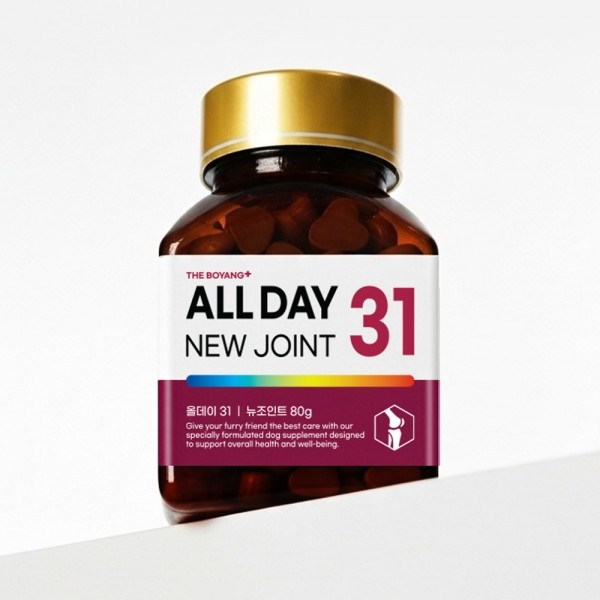 페오펫몰,[따스한특가]더보양 올데이31 뉴조인트 강아지 관절 영양제 노견 노령견 슬개골 근육 근력 연골 강화
