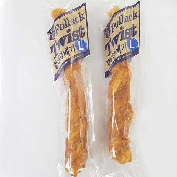 페오펫몰,네츄럴EX 황태꽈배기L 1개입 [최저가]