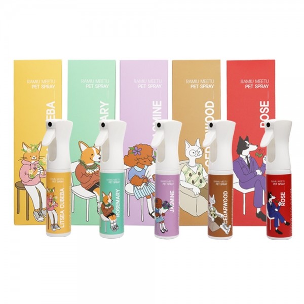 페오펫몰,미트유 쌀겨 아로마 살균 탈취제 300ml