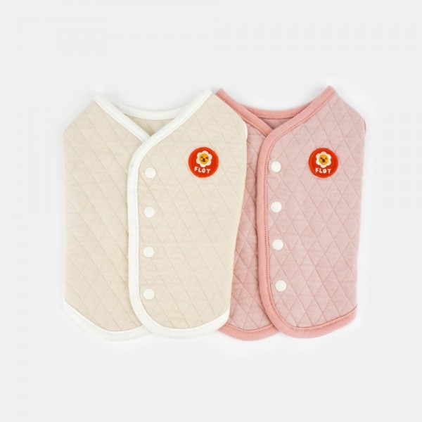 플로트 데일리 봄봄 조끼 2컬러 강아지옷