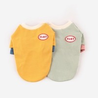 플로트 데일리웨어 레이어드 티셔츠 강아지옷 2컬러