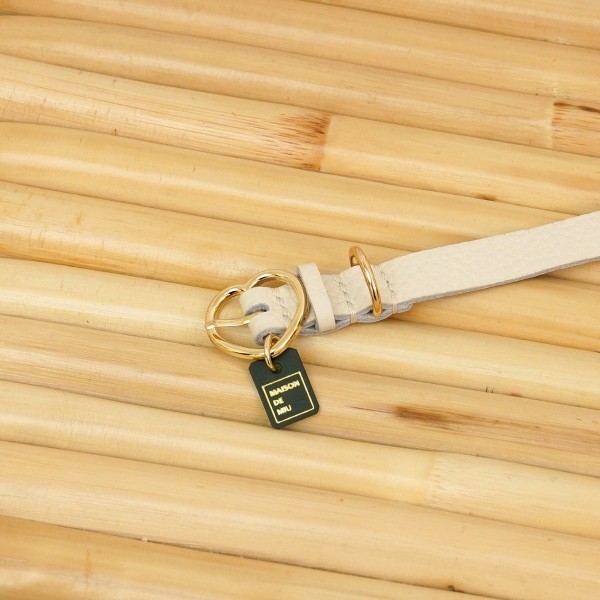 페오펫몰,[댕보양특가] 하트 펜던트 목줄 화이트