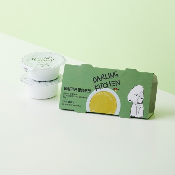 페오펫몰,달링키친 영양포켓 소고기 (40g X 2ea)