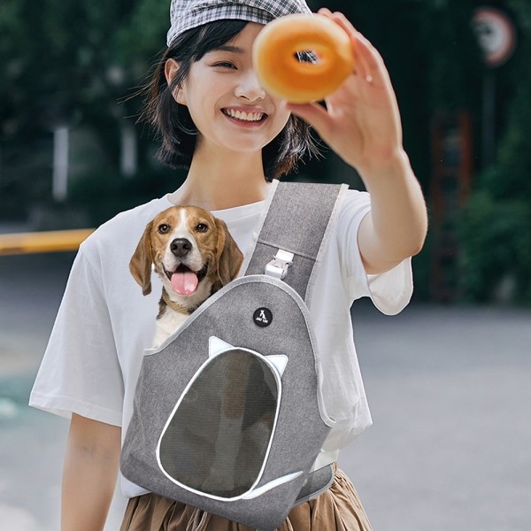 페오펫몰,펫테일 강아지 고양이 포대기 자전거 슬링백 이동가방