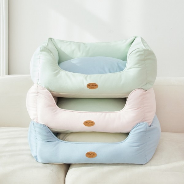 페오펫몰,펫테일 퐁슈 강아지 방석 커버 분리 세탁 튼튼한 7수 사계절 애견 쿠션