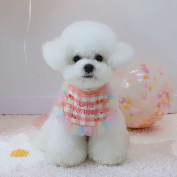 몽앤치크 체리 벌스데이 빕(단독)