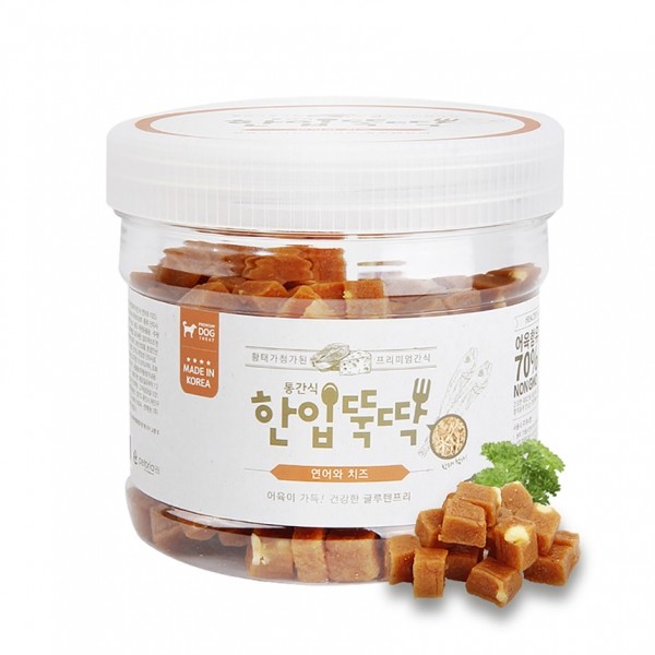 페오펫몰,[펫토리아] 한입뚝딱 통간식 300g 3종 강아지 간식