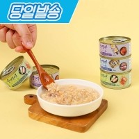 [펫토리아] 한캔뚝딱 프리미엄 영양특식 고양이캔 묘식가 3종 콤보 (85g x 24개)
