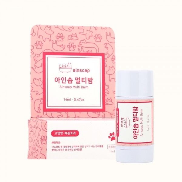 페오펫몰,아인솝 펫수딩밤 펫버터크림 강아지 고양이 각질관리 풋밤 습진 보습 3종