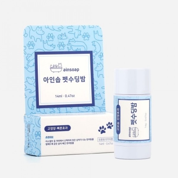 페오펫몰,아인솝 펫수딩밤 펫버터크림 강아지 고양이 각질관리 풋밤 습진 보습 3종