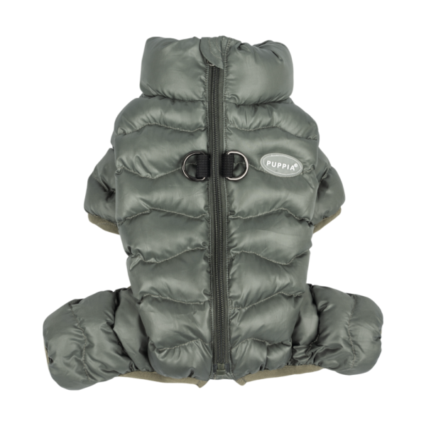 페오펫몰,#신상특가 퍼피아 가볍고 따뜻한 퀼팅 후드 웨이비 푸퍼 올인원 패딩