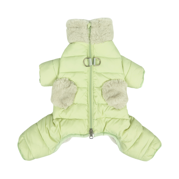 페오펫몰,#신상특가 퍼피아 하이넥 하네스 하트 포켓 패딩 2종