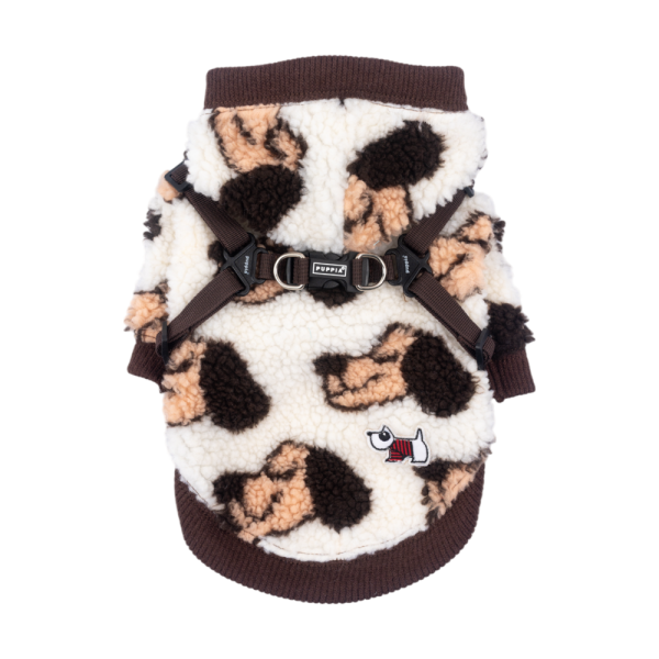 페오펫몰,#신상특가 퍼피아 강아지 패턴 후드티 맥스 후드 2종