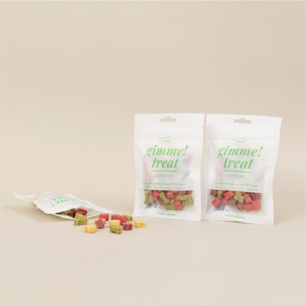 페오펫몰,씽크라이크펫 김미트릿 비건트릿 1팩