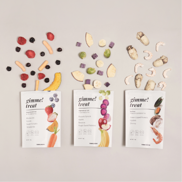 페오펫몰,씽크라이크펫 김미트릿 믹스 강아지 동결건조간식 장건강, 30g, 1개