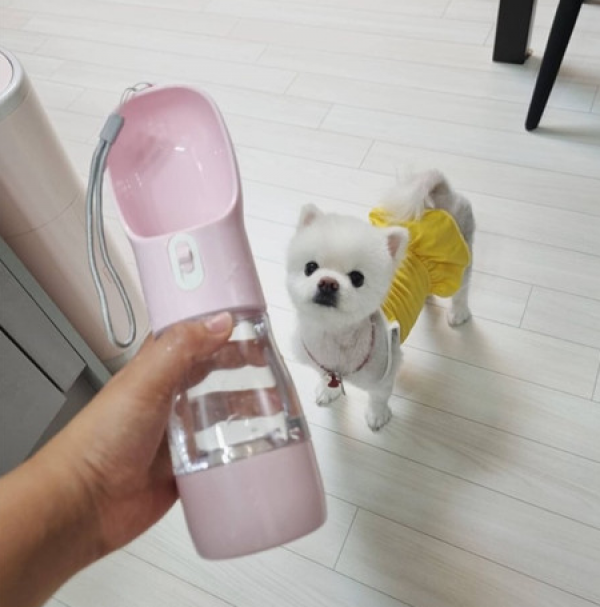 페오펫몰,강아지 물병산책 휴대용 물통 물병